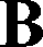 B